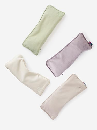 Yogamatters Organic Cotton Eye Pillow | Lavender and Linseed | For Yoga, Relaxation and Meditation