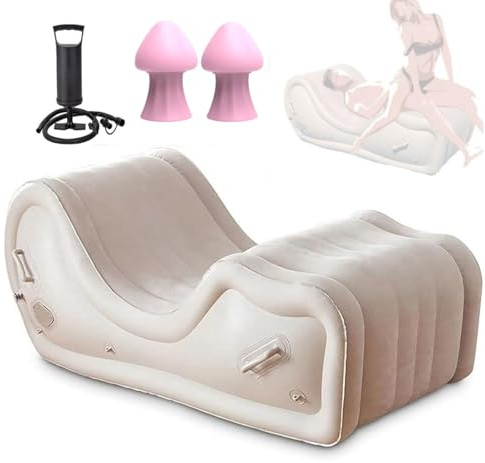 Cugzue Canapé inclinable Gonflable Fauteuil inclinable, utilisable en Position Assise ou allongée,Sofa9