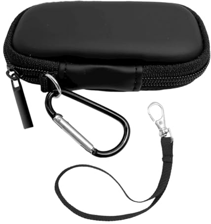 Étui étanche pour moniteur cardiaque avec poche en filet pour accessoires AliveCor KardiaMobile ECG, Noir , Trousse à crayons