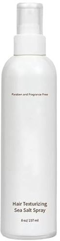 Estructura en aerosol genérico con sal marina – Fórmula de pelo natural de | 237 ml | Spray de volumen con efecto de onda marina, activador rizado definido para un estilo moderno, hidratación y aspecto