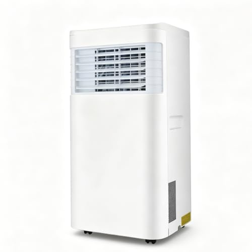 Condizionatore portatile 7000 BTU, unità AC 3 in 1 con deumidificatore e modalità ventola per stanze fino a 350 piedi quadrati, timer 24 ore e kit finestre per camera da letto ufficio