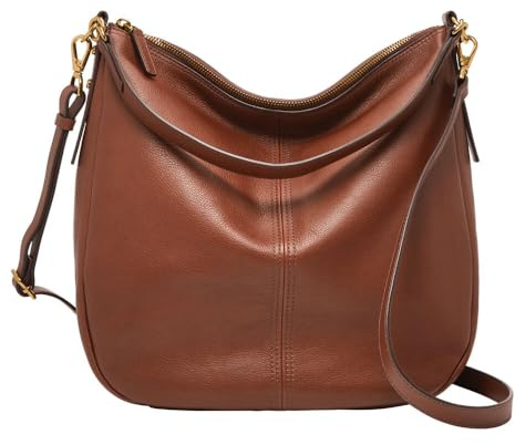 Fossil Tasche für Frauen Jolie, Eco Leder/Polyurethan Trim Hobo braun 30,48 cm L x 12,7 cm B x 33,02 cm H ZB1434200