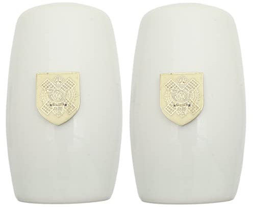 Highland Light Infantry China Salt and Pepper Shakers Cruet Set Modern White CSP ME23