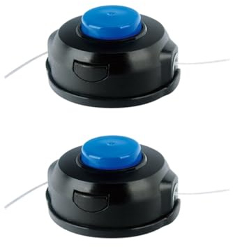 2x Trimmerkopf/Mähkopf mit M10 Linksgewinde für Husqvarna 525LST 525Rx 533RS 525LS 525LST 5255Rx Motorsense Freischneider Rasentrimmer Rasenmäher
