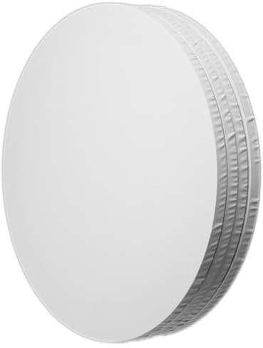 4x Art-Star | Runde Leinwände Ø 60 cm 280 gsm | Bespannte Leinwand, rundes Leinwandset Ø 60 cm, Leinwandtuch vorgrundiert und malfertig