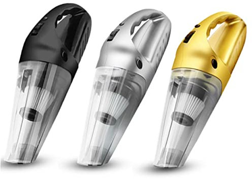 GRIRIW Portable Handheld Vacuum Cleaner Compact Car Vacuum for Wet Dry Mini Duster Cleaner Easy to Use Safe for Cars Homes
