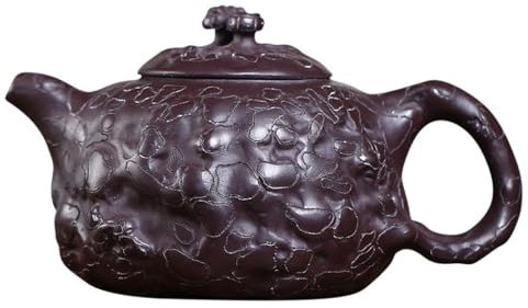 Estufa de Tetera Tetera de alabastro rojo Original, tetera hecha a mano pura, juego de té de Kung Fu for el hogar, Boutique, tetera china de gran capacidad Teteras Para Estufa