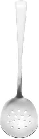 OUNONA Cucchiaio Scolapasta in Acciaio Inox Cucchiaio da Zuppa Design Cavo Utile per Insalate e Cibi Serviti Manico Ergonomico Facile da Pulire e Adatto per Uso Quotidiano Casa e Ristoran