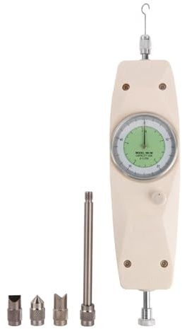 Strumento dinamometro puntatore analogico for misuratore di forza push e trazione con carico massimo 300N 2 unità misura N Lb