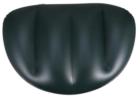 FENICAL Cojín de Asiento de Pesca de PVC Verde para Barco de Pesca Mantiene el Centro de Gravedad y Se Pliega Compacto para Fácil Almacenamiento en Actividades