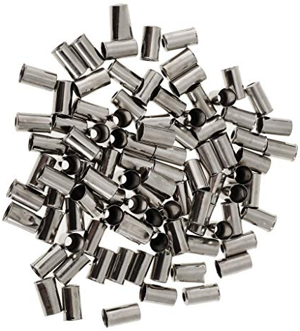 CUTICATE Endkappe 5mm Endhülse für Bremsseil Schaltseil Bremszug Schaltzug 100er Set