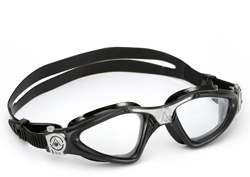 Aquasphere Kayenne | Schwimmbrille, Schwimmbrille, Triathlonbrille, Freiwasserschwimmbrille für Erwachsene mit UV-Schutz, Silikondichtung, 180°-Sicht, beschlagfreie Gläser für Männer und Frauen,