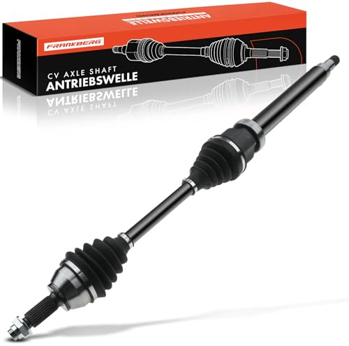 Frankberg Antriebswelle Achswelle ohne ABS Ring 1334284 | Kompatibel mit Fiesta V Van, Fiesta V JD JH, Fiesta VI Van, Fiesta VI CB1 CCN, 2 DY, Fusion JU, B-Max JK, B-Max Van JK
