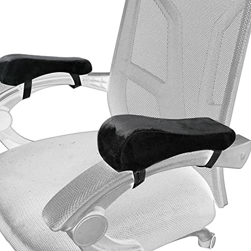 gifyym Ergonomische Armlehnen-Pads – Armlehnenpolster für Bürostuhl, 2 Stück, Gaming-Stuhl-Armlehnenpolster, Ellenbogenstützkissen für Computer, Gaming und Schreibtischstühle