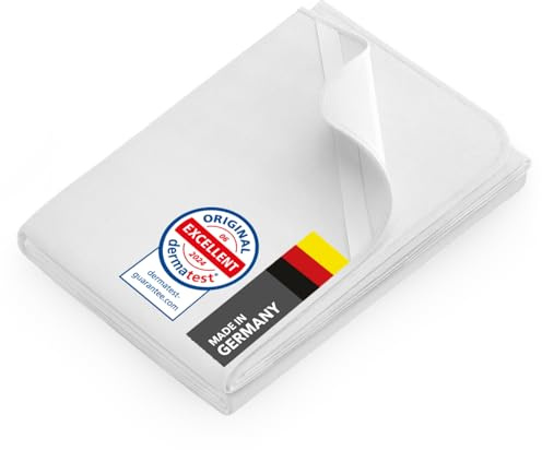 Dreamzie - Premium Molton Matratzenschoner 200x220cm - 100% Baumwolle | Nicht wasserdicht · Matratzenauflage mit Eckgummis · Oeko-Tex · Made in Germany · Atmungsaktiv, Geräuschlos & Saugfähig