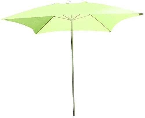 Sombrilla para Patio al Aire Libre, sombrilla para jardín, sombrilla Cuadrada de 6,6 pies/2 m, sombrilla para Mesa de jardín para Patio al Aire Libre, Playa, Eventos comerciales, Mercado