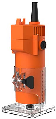 Fresadora de Madera Rebajadora Eléctrica, Recortadora eléctrica Fresadora de madera Máquina cortadora de ranuras de grabado Máquina de tallado a mano Enrutador de madera Carpintería para la Decoración