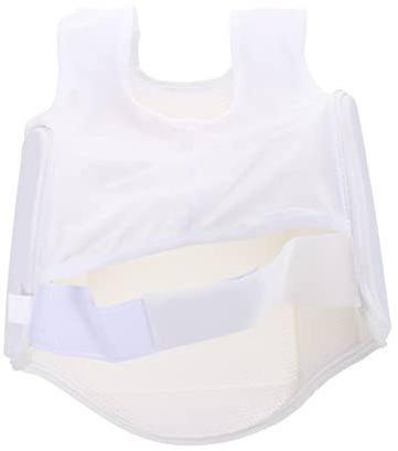 Hemobllo Gilet de Protection Karaté et Boxe Garçon et Filles S Rembourrage Épais Double Face Résistant aux Chocs Équipement Arts Martiaux Kickboxing Entraînement