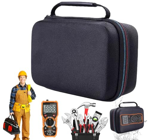 Hartschalenetui - Kompakte Werkzeugbox mit Griff | Kabeltasche für Werkzeuge Arbeit und Zuhause, Hartschalenetui aus EVA für Füllfederhalter Wandern Camping Angeln Fitnessstudio Unisex