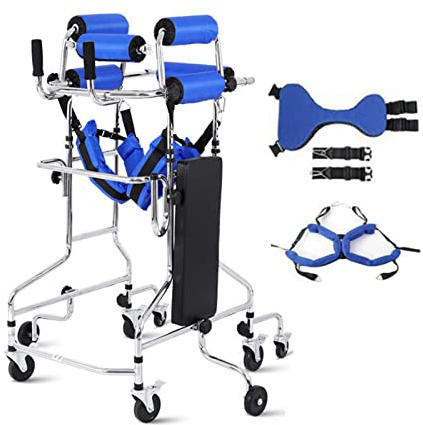 Andador con altura ajustable para personas mayores y adultos, soporte de movilidad interior y asistencia de pie