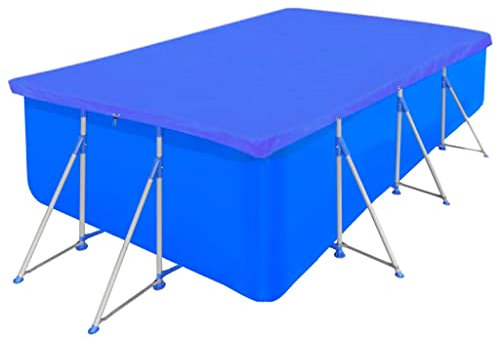 vidaXL 2X Poolabdeckung Poolabdeckplane Pool Abdeckung Plane Poolplane Poolzubehör für Schwimmbad Schwimmbecken PE Rechteckig 90g/m² 540x270cm