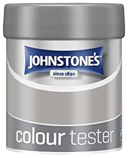 Johnstone's - Paint Tester Pots - Wall & Ceiling Paint - Subtle Stone - Emulsion Paint - Easy to Apply - Dry in 1-2 Hours - 75ml