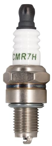 TORCH 2pcs CMR7H Zündkerze Solides Terminal Ersetzen für N GK 3066/CMR7H Zündkerze, für 965/RZ7C RZ7CT10, für TR14C TR14S, für Tanaka 018-16005-20, für Torch AC7R, für Husqvarna 581362301, OEM