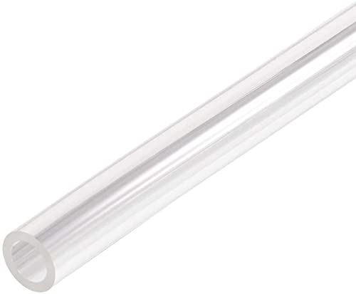 XYWHPGV Tuyau d'air pneumatique, 10 mm de diamètre extérieur x 6,5 mm de diamètre intérieur 4 m (157 pouces) Tuyau de tuyau de compresseur d'air en polyuréthane PU Transparent(accb7 b1441 77653 c9527