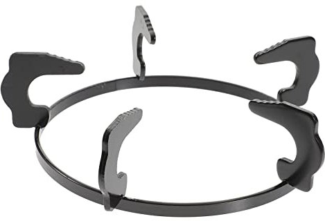 RORPOIR 1stk Gasherd Halterung Gasherdständer Für Den Haushalt Stahl Metallgitter Ofenring Untersetzer Für Wokherde Gasherd-topfgestell Gestelle Für Gasherde Gusseisen Bilden Erdfarben