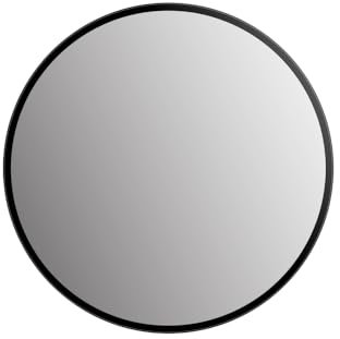 Talos Picasso Spiegel Schwarz Ø 25 cm – Runde Wandspiegel mit Aluminiumrahmen für Badezimmer – Eleganter, funktionaler Spiegel für stilvolles Ambiente.
