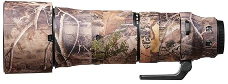 easyCover - Lens Oak - Objektivschutz - Schutz für Ihr Kameraobjektiv - Geeignet für Nikkor Z 180-600mm f/5.6-6.3 VR - True Timber Kanati Camouflage