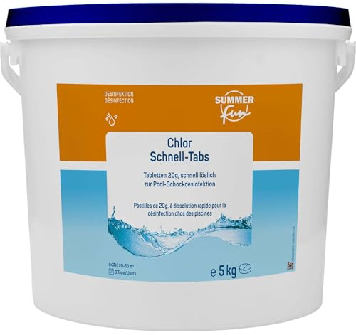 Summer Fun Chlor Schnell-Tabs 20 g - 5 kg