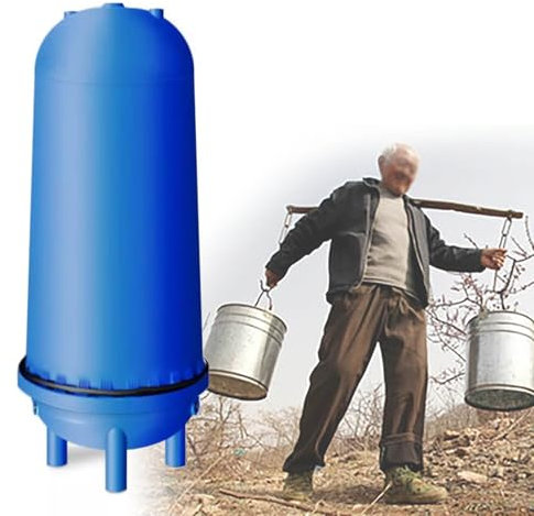 Vaso de expansión Tanques de presión de agua de 100L, 150L y 200L para sistemas de pozos - Suministro automático de agua Tanques de almacenamiento de agua presurizados - Contenedores de vejiga de alma