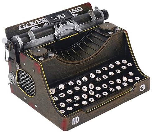 Vintage Retro Schreibmaschine, Handgefertigtes Dekorationsmodell aus Vintage Eisen f¨¹r Zuhause, Wohnzimmer, Anl?sse & Veranstaltungen