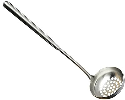 Cabilock Cuchara De Servicio Mango Cucharón Sopero Colador Para Olla Caliente Utensilios De Cocina y Duraderos