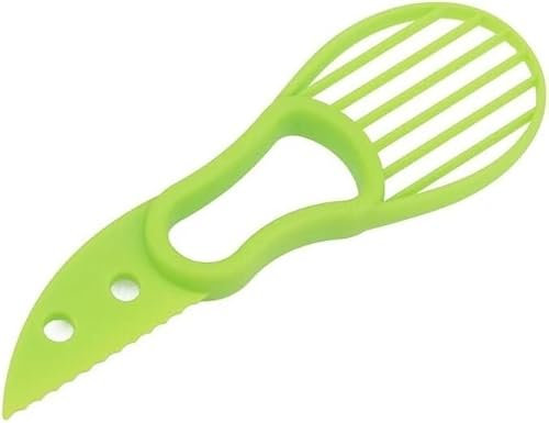 TJLVYCNB For Cocina 3 en 1 rebanador de Aguacate Corte Aguacate Corer Mantequilla Fruta pelador Cortador de Papel Separador de Pulpa pelador Pelador