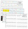 QUMIIRITY 3pcs Piano Stickers Tuning Keyboard Riser Holder Midi Keyboard Piano Keys Keyboard Covers Computer Keyboard Stand Keyboards Music Kit Piano Keyboard Removable Keyboard Piano Pvc