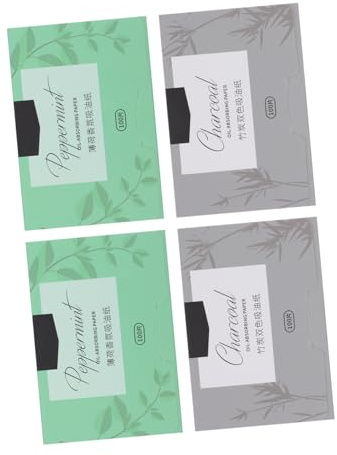 FRCOLOR Papel De Absorbente De Aceite Para Limpieza Facial Cajas De Papel Limpiador Facial Uso Maquillaje y Cuidado Diario Del Rostro