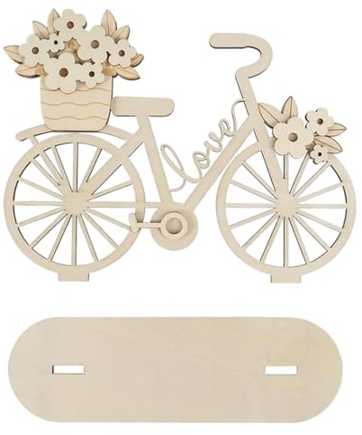 Tsangbaby Geldgeschenk Fahrrad Wunscherfüller Geldgeschenk Fahrrad Geburtstag Geldgeschenke Holz Fahrrad Deko Geldgeschenk Fahrrad für Verliebte, Brautpaare, Familie, Freunde