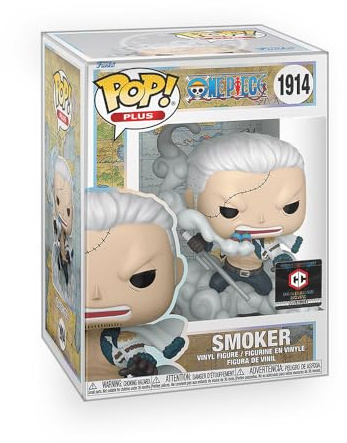 Epic Collectibles Pop Anime: One Piece - Smoker Exclusive Vinyl Figure Included with Box Protector Compatible for Funko