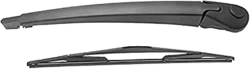 Brazo y escobilla de limpiaparabrisas trasero de goma ABS para Opel Vivaro 2002-2014.