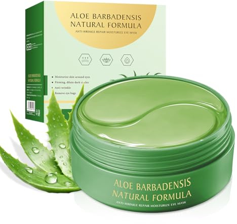 60 PCS Parches Ojos Bolsas Y Ojeras,Eye Patches,Máscara Para Los Ojos De Colágeno,Para Eliminación Ojos Bolsas Y Ojeras,Aliviar La Fatiga Y Reafirmar La Piel,Anti Edad (verde25101301)