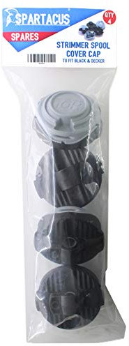 Spartacus 4x Strimmer Heavy Duty Line Cap Cover Fits Black & Decker GL7033 GL8033 GL9033