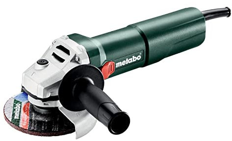 Metabo Winkelschleifer W 1100-125 – 603614000 – Mit verdrehsicherer Schutzhaube und Wiederanlaufschutz – Nennaufnahmeleistung: 1100 W – 2.5 m Kabellänge