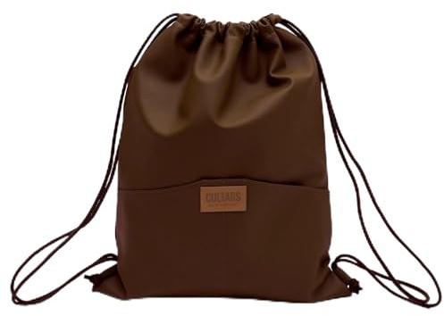 millybo SACCO ECO ÖKO- Leder Beutel Turnbeutel Sportbeutel Beuteltasche Rucksack