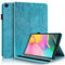 Succtop Schutzhülle für Galaxy Tab A 2019 10.1 Zoll PU Leder mit Standfunktion, Schutzhülle mit Kartenschlitz, Stifthalter für Samsung Galaxy Tab A 2019 10.1 Zoll SM-T510/SM-T515, Blau