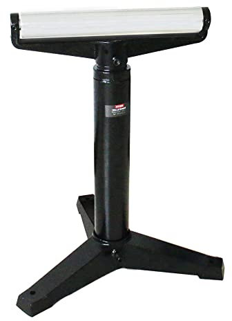 STIER Rollständer, Tragkraft 800kg, mit Tragrolle, Höhenverstellbar 58-97 cm, Stabile Drei-Fuß-Konstruktion