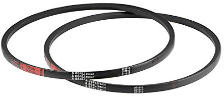 sourcing map A864/A34 Trapezoidal Correas 34 Interior Circunferencia 2uds