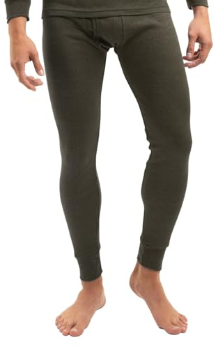 Original MT®, pantaloni intimi termici da uomo, caldi, morbidi e traspiranti grazie al fibra clima, qualità di celodoro