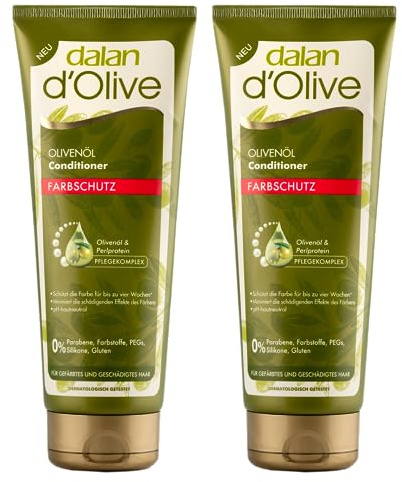 2x Dalan d´Olive Haarspülung -Farbschutz- 200ml